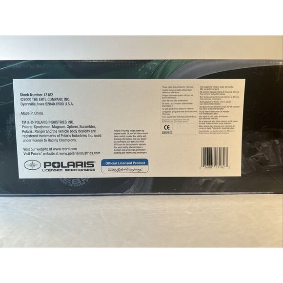 ERTL Polaris Magnum 500 ATV Ford Pickup & Trailer 1:18 Scale – NIB - Picture 8 of 9